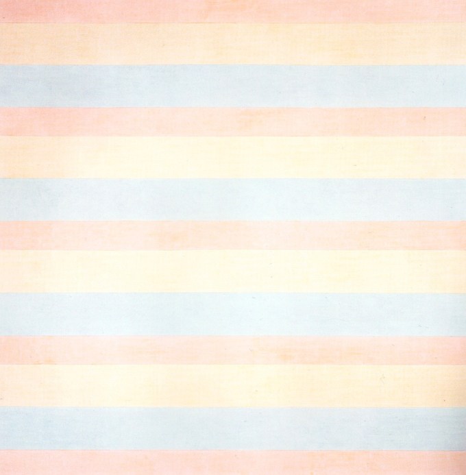 Agnes Martin, With My Back to the World, 1997