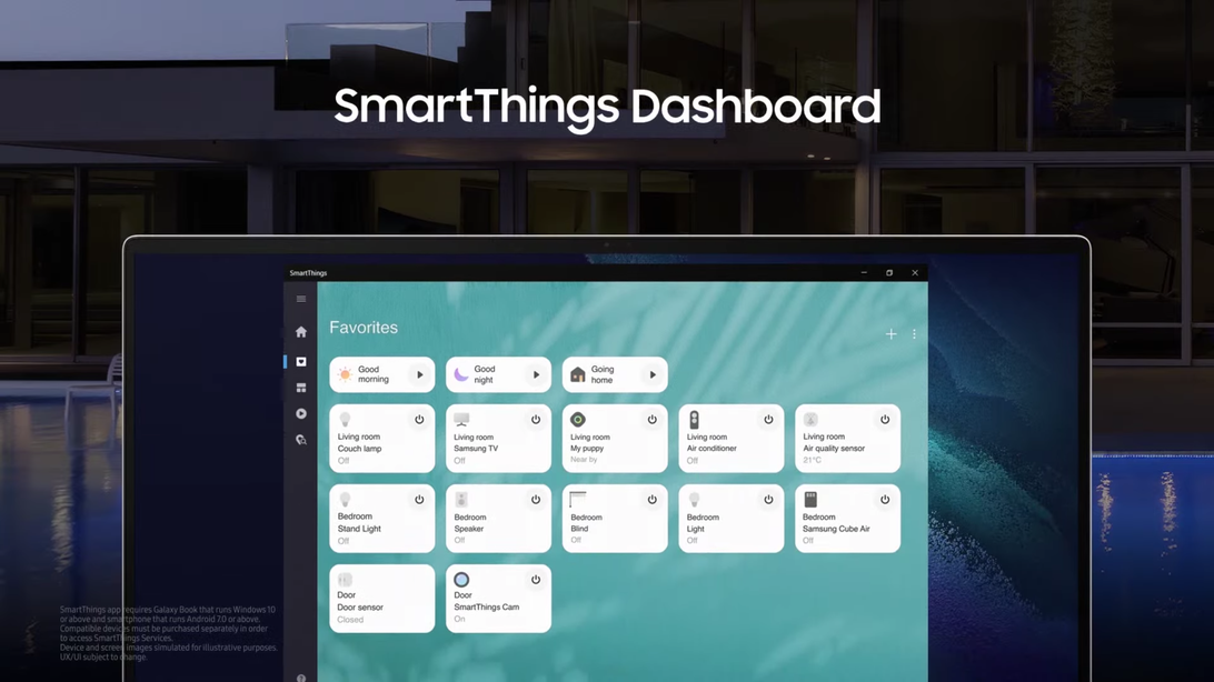 SmartThings Dashboard