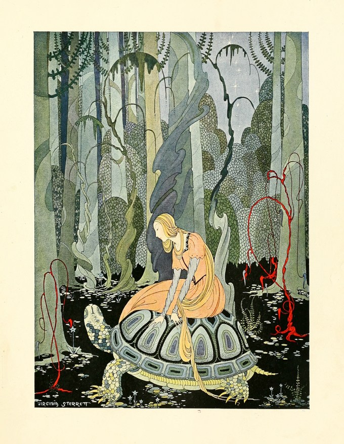 Art by Virginia Frances Sterrett, Old French Fairy Tales, 1920