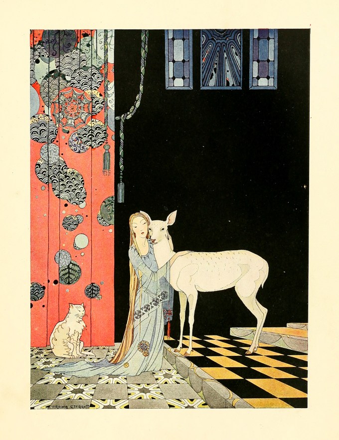 Art by Virginia Frances Sterrett, Old French Fairy Tales, 1920