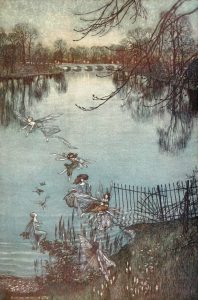 Peter Pan in Kensington Gardens: Arthur Rackham’s Haunting Illustrations for the Barrie Classic